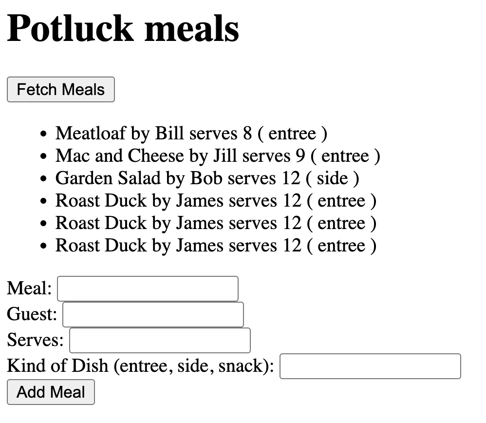 Clear inputs after submit